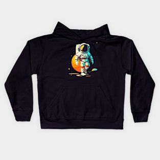 Outer Space Champion Kids Hoodie